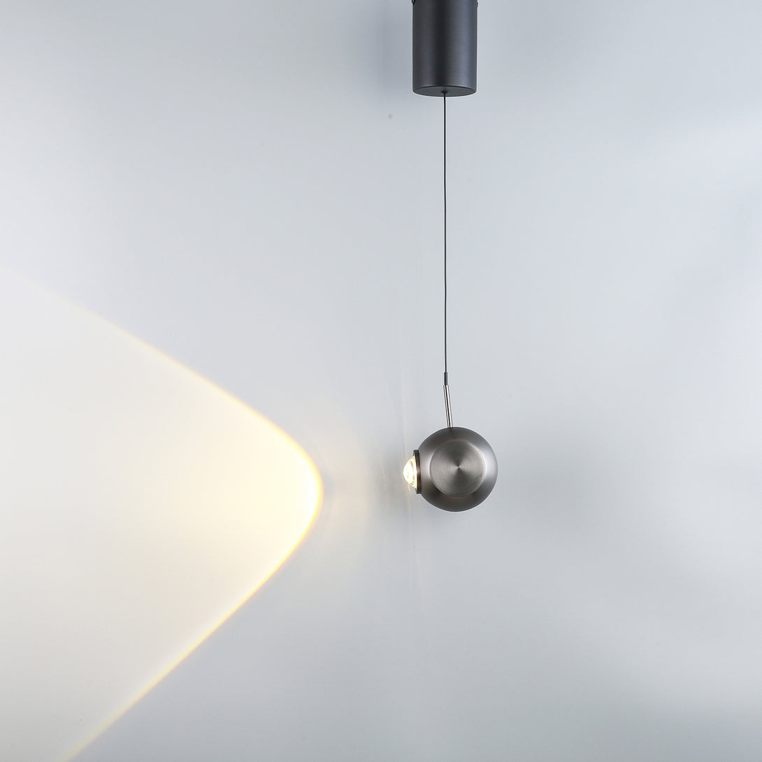 Golden Sphere Pendant Light