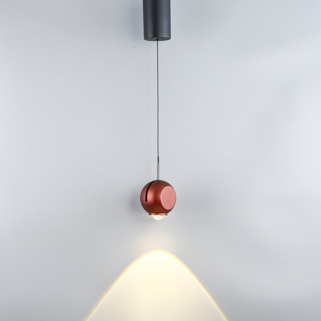 Golden Sphere Pendant Light