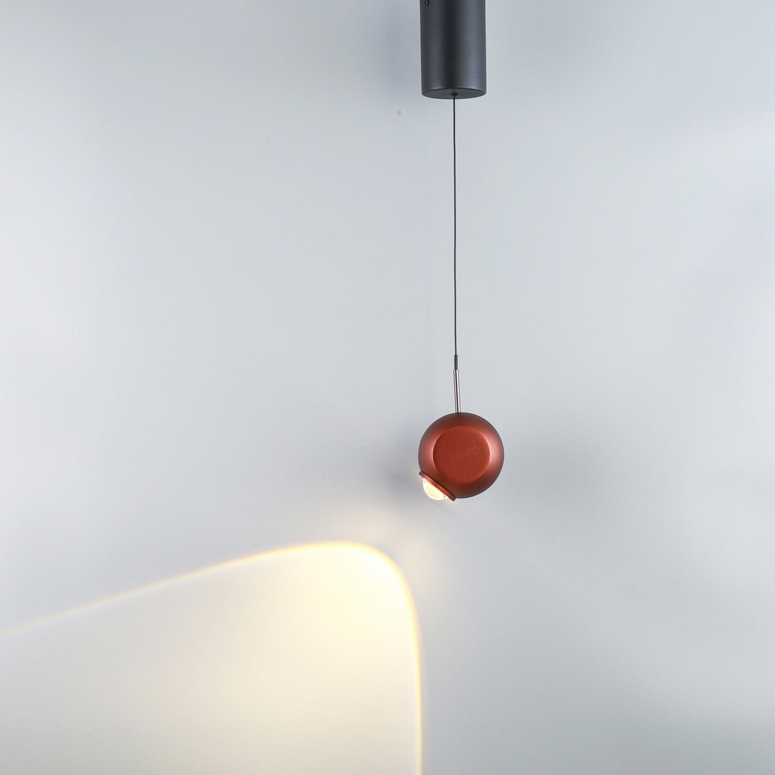 Golden Sphere Pendant Light