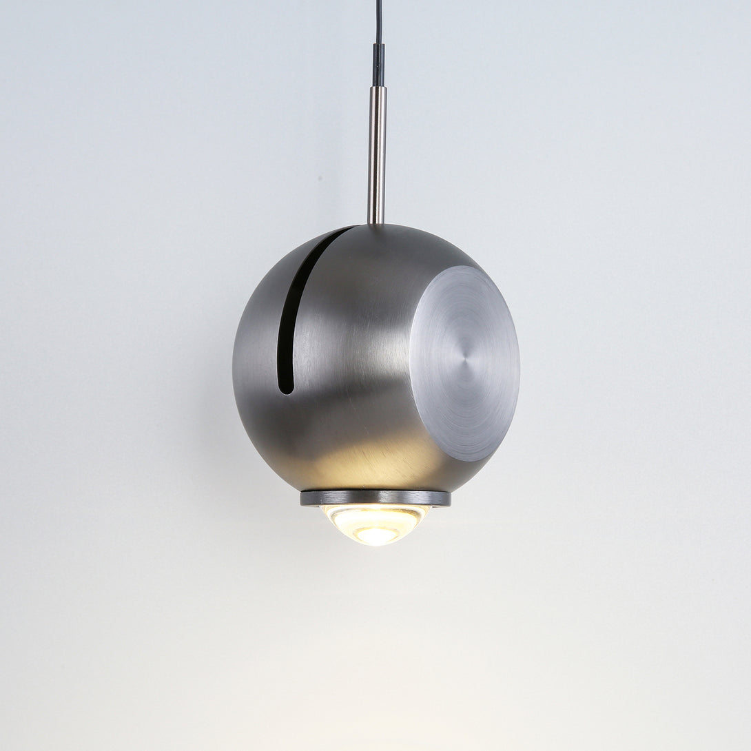 Golden Sphere Pendant Light