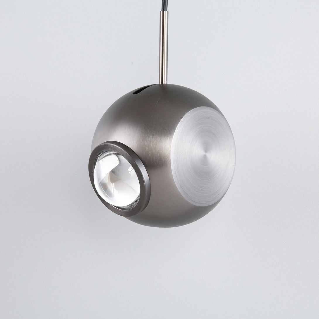 Golden Sphere Pendant Light