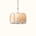 Harlow Calcite Round Chandelier