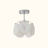 Italian Disc Ceiling Lamp Murano Glass 1970s