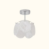 Italian Disc Ceiling Lamp Murano Glass 1970s