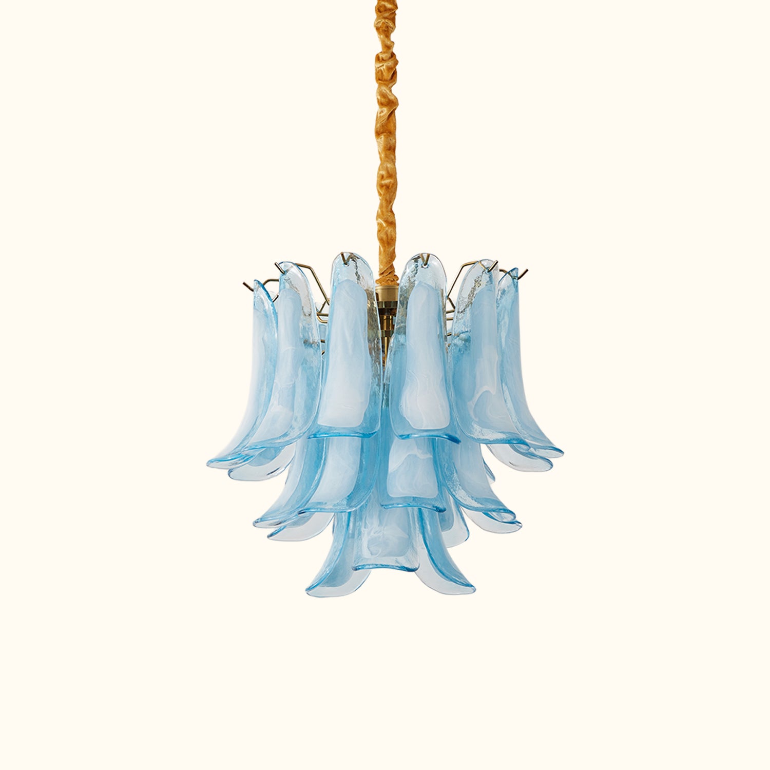 La Murrina Mid-Century ModernMurano Glass Selle Chandelier
