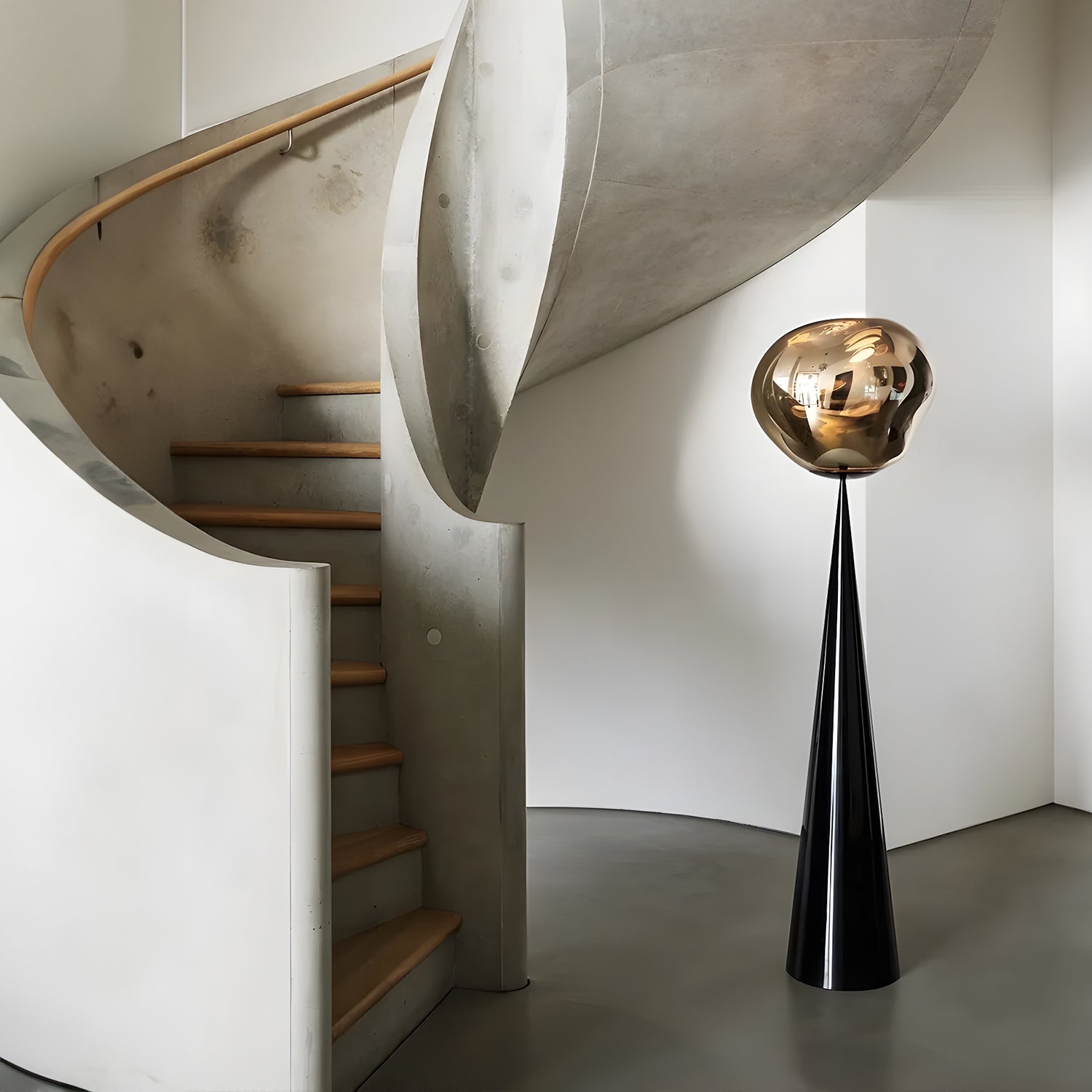 MELT CONE FAT Floor Lamp