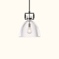 Machinist Glass Cloche Pendant Light