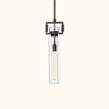 Machinist Glass Cylinder Pendant Light