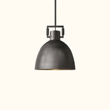 Machinist Metal Cloche Pendant Light