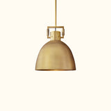 Machinist Metal Cloche Pendant Light
