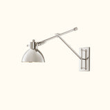 Machinist Swing-Arm Task Sconce