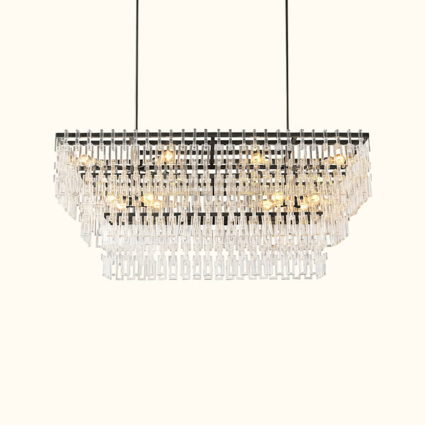 Marignan Tiered Rectangular Chandelier