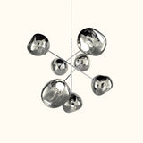 Melt LED Chandelier Chrome Large