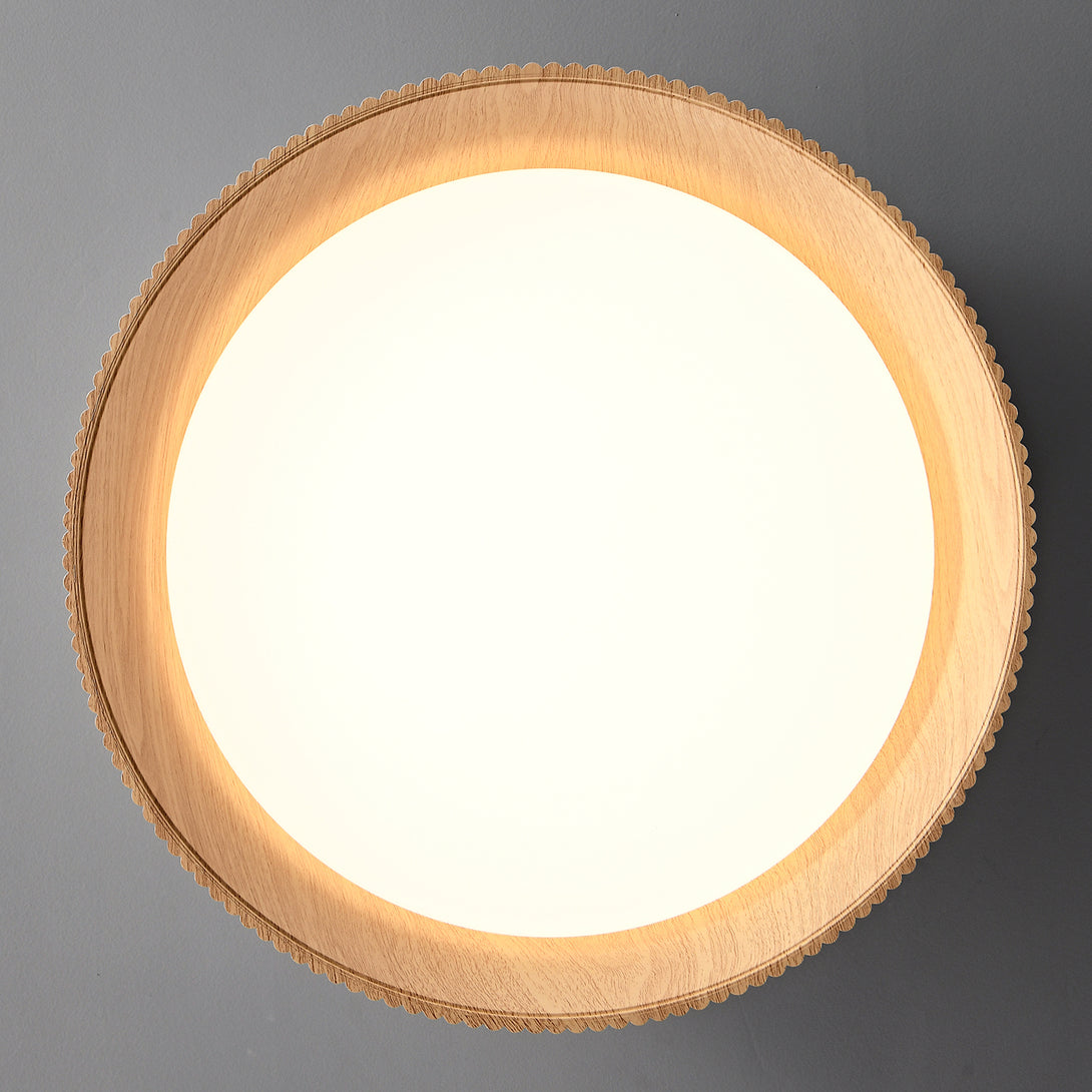 Modern Ribbed Ceiling Light