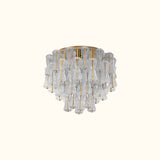 Murano Blown Glass Ceiling Lamp, Clepsydra