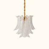 Murano glass Leaves Chandelier