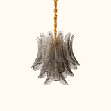 Murano glass Leaves Chandelier