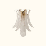 Murano glass Leaves Wall Lamp