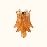 Murano glass Leaves Wall Lamp