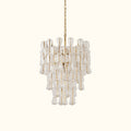 Murano Blown Glass Suspension Lamp, Clepsydra