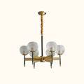 Orrefors_Ball_Brass_Chandelier_Visual_Comfort's_0001