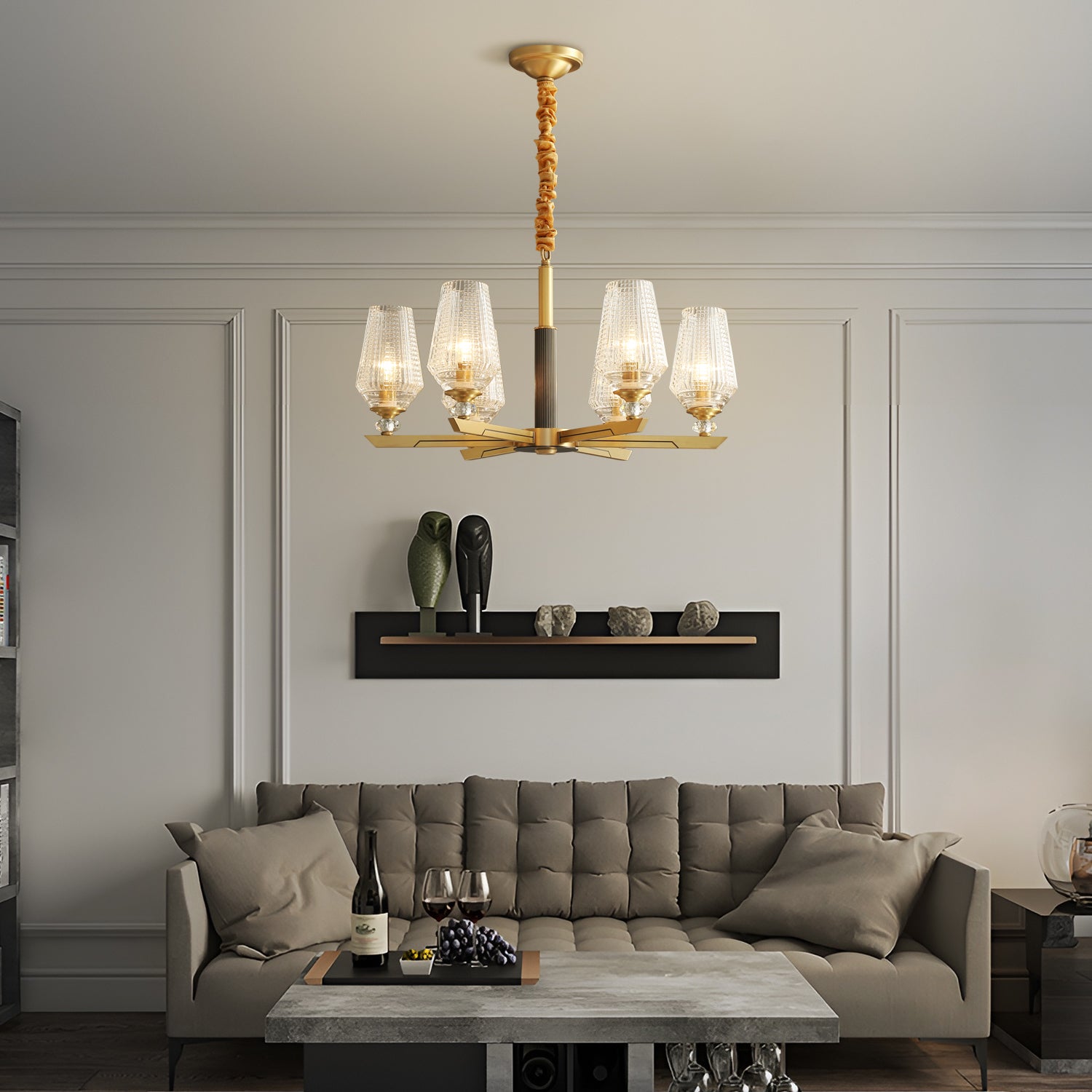 Orrefors_Vase_Brass_Chandelier_Visual_Comfort's_0003