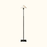 Pyramid Linen Shade Telescoping Floor Lamp