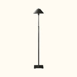 Pyramid Metal Shade Telescoping Floor Lamp