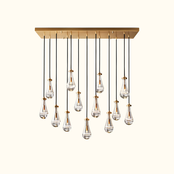 Rain Rectangular Chandelier