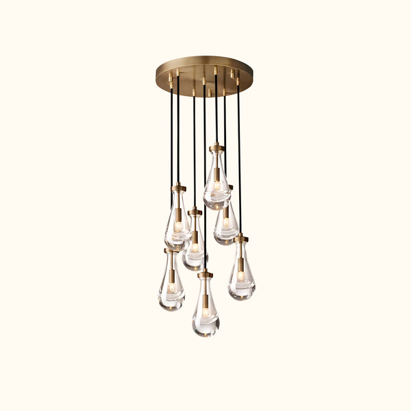 Rain Round Chandelier