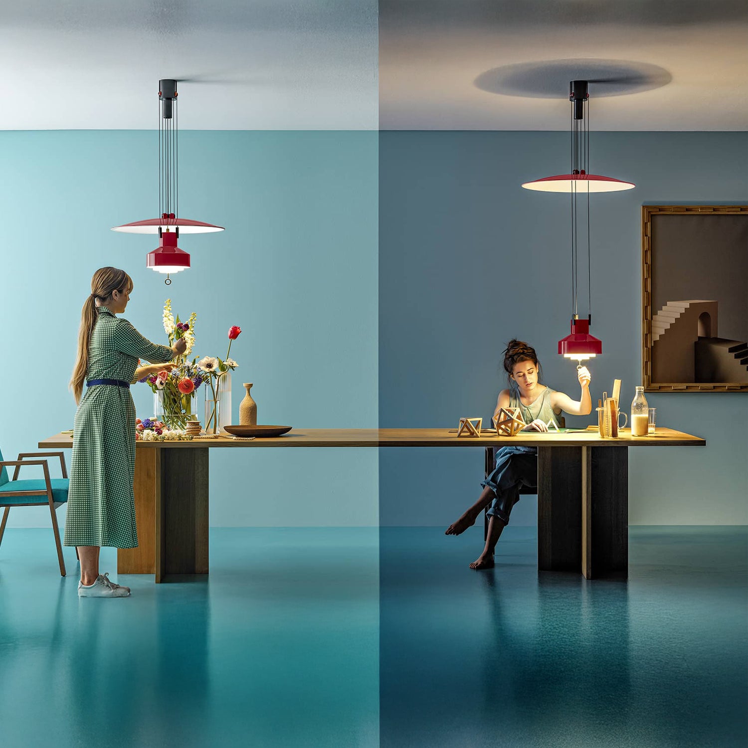 Saliscendi Pendant Light