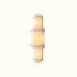 San Marco Alabaster Grand Round Sconce