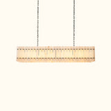 San Marco Alabaster Linear Chandelier