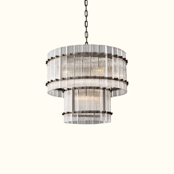 San Marco Two-Tier Round Chandelier