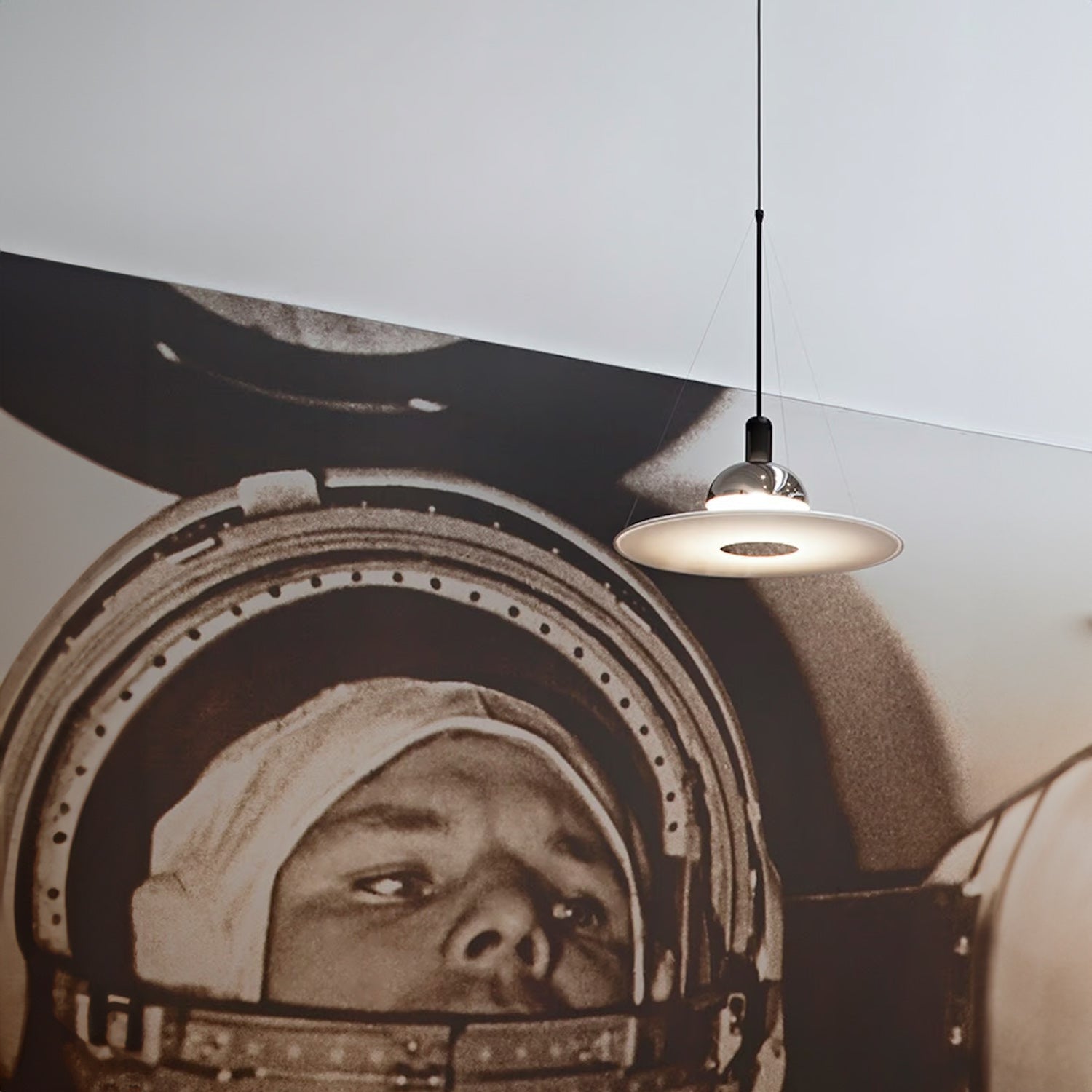 FRISBI Pendant Light , achille castiglioni frisbi , frisbi flos