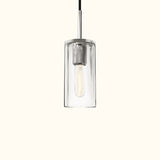Utilitaire Cylinder Shade Pendant Light