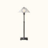 Utilitaire Glass Shade Table Lamp