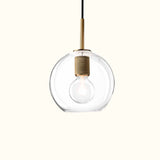 Utilitaire Globe Shade Pendant Light