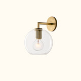 Utilitaire Globe Shade Sconce