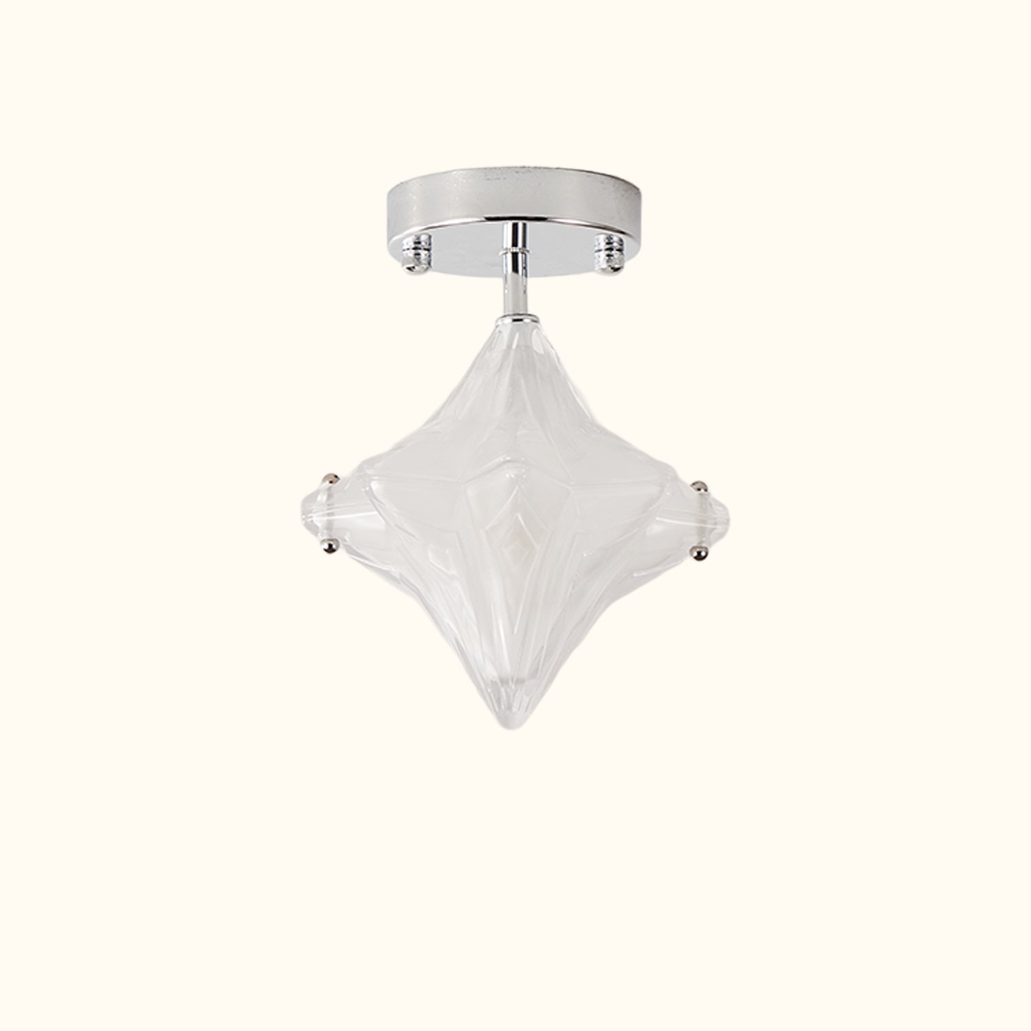 Vintage Italian Style Starburst Ceiling Lamp