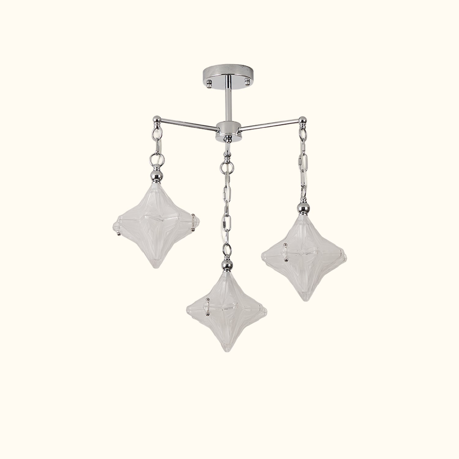 Vintage Italian Style Starburst Pendant 3