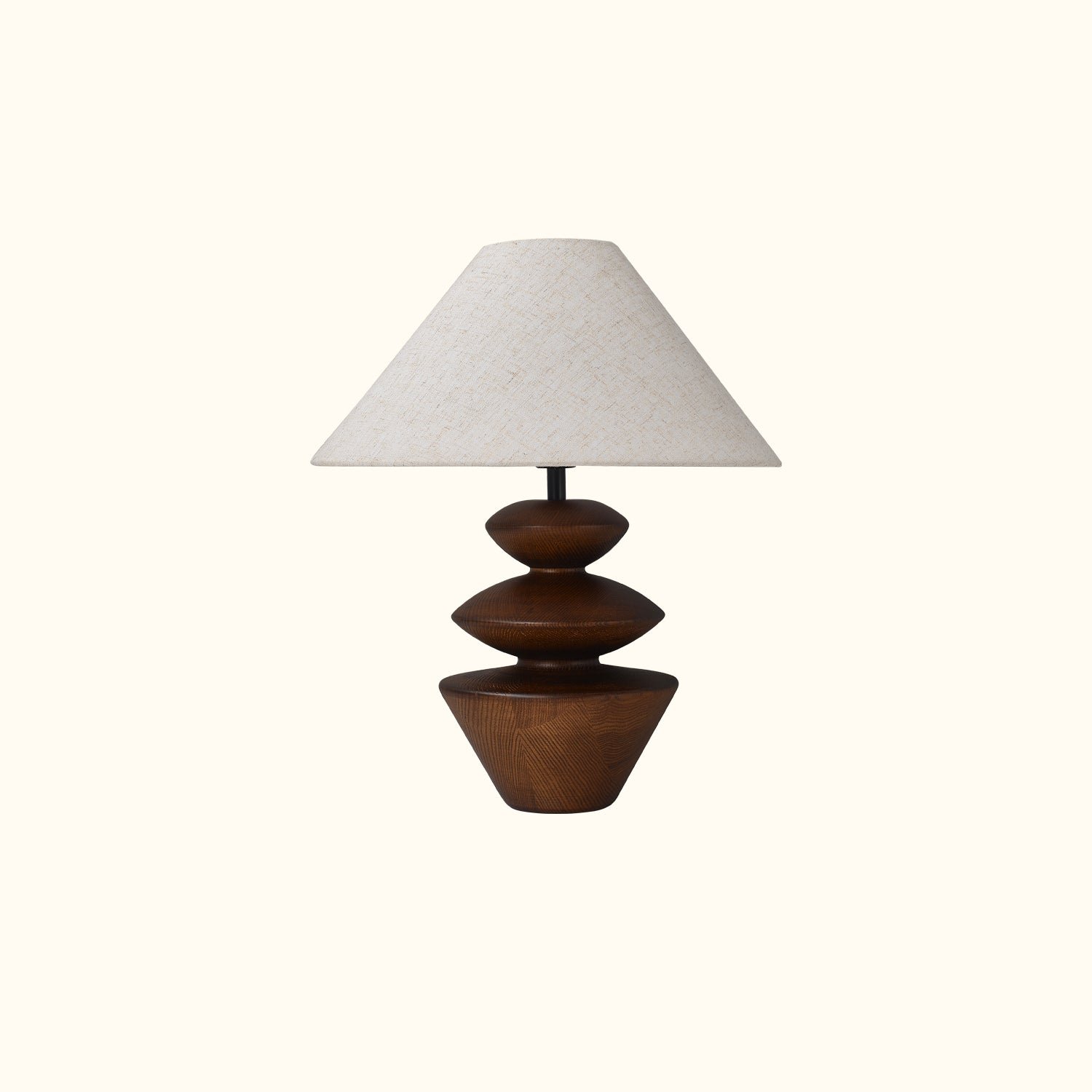 19-01 Original Wood Vintage Table Lamp - Image 1