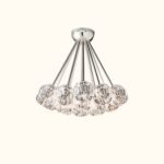 Boule De Cristal Clear Glass Flushmount - Image 4