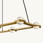 Éclatant Rectangular Chandelier - Image 4