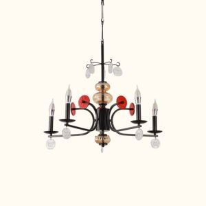 Erik Höglund Hanging Candelabra Produced Chandelier