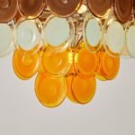 Gino Vistosi Mid Century Modern Disc Chandelier - Image 12