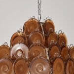 Gino Vistosi Mid Century Modern Disc Chandelier - Image 13
