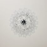 Mid-century Murano glass Tronchi-Style Drum Chandelie - Image 10