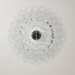 Mid-century Murano glass Tronchi-Style Drum Chandelie - Image 22