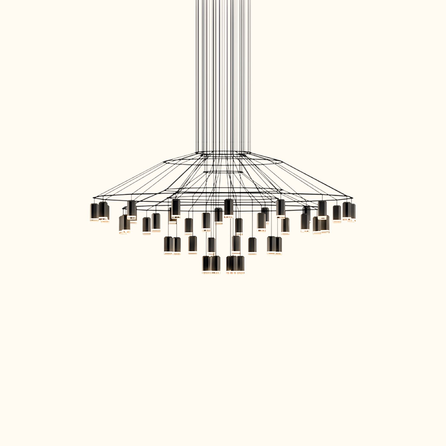 Wireflow_Chandelier_01 Wireflow Chandelier - Image 1